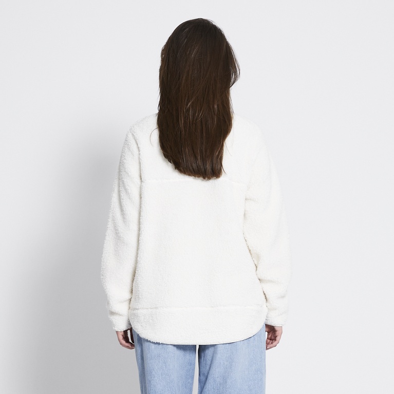 Teddy jacket "Cosy" Off white